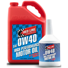 Red Line Synthetic Engine Oil (0W40, 1 Gallon)