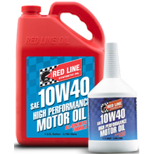 Red Line Synthetic Engine Oil (10W40, 1 Gallon)