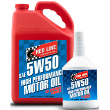 Red Line Synthetic Engine Oil (5W50, 1 Gallon)