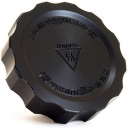 GrimmSpeed 'Cool Touch' v1 Delrin Oil Cap (Black), '02-'20 WRX & '04-'20 STi & BRZ/FR-S/86