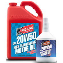 Red Line Synthetic Engine Oil (20W50, 1 Gallon)