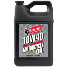 Red Line Synthetic Motorcycle Engine Oil (10W40, 1 Quart)