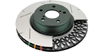 DBA 4000 Series Rear Slotted Rotors, 2008 WRX