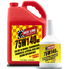 Red Line 75W140 NS GL-5 Gear Oil (1 Gallon)
