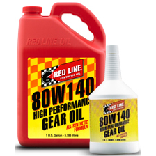 Red Line 80W140 GL-5 Gear Oil (1 Quart)