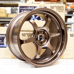 ADVAN R6 Wheel (18x9.5", 45mm, 5x100, Each) Racing Copper Bronze