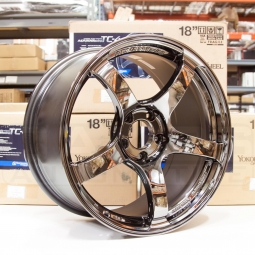 ADVAN TC4 Wheel (18x9.5", 45mm, 5x114.3, Each) Black Chrome
