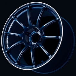 ADVAN RZII Wheel (18x8.5", 31mm, 5x114.3, Each) Racing Indigo Blue & Ring