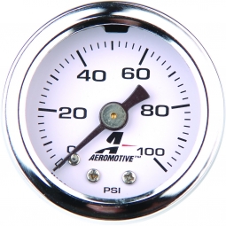 Aeromotive Fuel Pressure Gauge (0-100 PSI, 1.5")