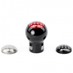 AMS Billet Shift Knob (Incl Red, Black, & Gunmetal Caps), '15-'21 STi & '15-'23 WRX