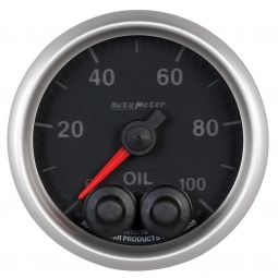 AutoMeter Elite Series Oil Pressure Gauge (2 1/16", 0-100 PSI)