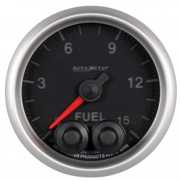 AutoMeter Elite Series Fuel Press Gauge (2 1/16", 0-15 PSI)