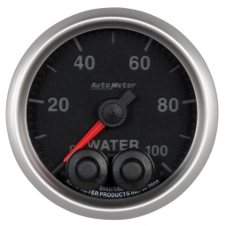 AutoMeter Elite Series Water Press Gauge (2 1/16", 0-100 PSI)