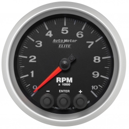 AutoMeter Elite Series In-Dash Tachometer (3 3/8", 0-10,000 RPM)