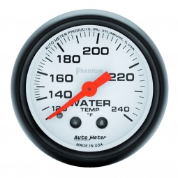 AutoMeter Phantom Series Water Temperature Gauge