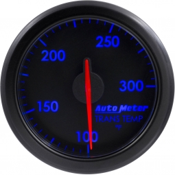AutoMeter AIRDRIVE Transmission Temperature Gauge (52mm, 100-300F, Black)