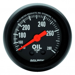 AutoMeter Z Series Oil Temperature Gauge (2 1/16")
