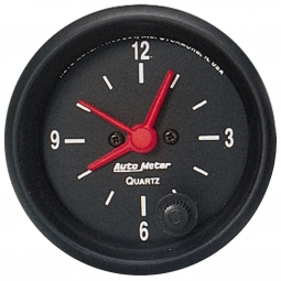 AutoMeter Z-Series Clock Gauge (52mm)