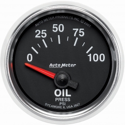 AutoMeter GS Series Oil Pressure Gauge (2 1/16", 0-100 PSI)