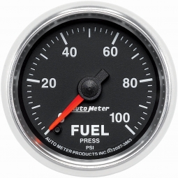 AutoMeter GS Series Fuel Press Gauge (2 1/16", 0-100 PSI, Electric)