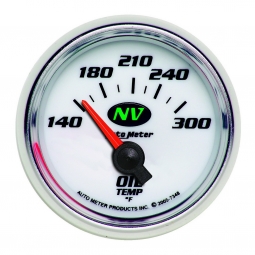 AutoMeter NV Series Electric Oil Temp Gauge (2 1/16", 140-300 F)