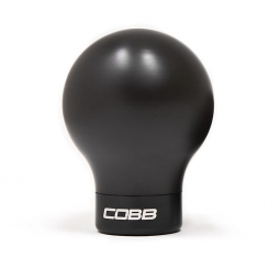 COBB Delrin Shift Knob (Stealth Black w/ Black Base), '07-'13 MazdaSpeed3