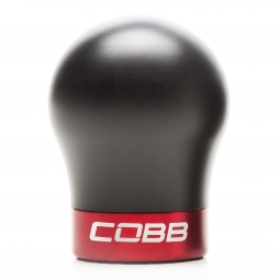 COBB Delrin Shift Knob (Stealth Black w/ Race Red), '09-'14 VW Golf GTI (Mk6)