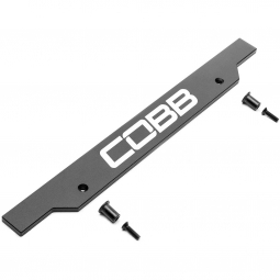 COBB Front License Plate Delete (Black), 2002-2005 WRX & 2004-2005 STi