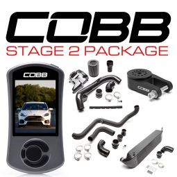 COBB Stage 2 Carbon Fiber Power Package (Black), 2016-2018 Focus RS