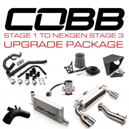 COBB Stage 1 to NexGen Stage 3 Power Package Upgrade (Quad Tip), '08-'15 EVO X