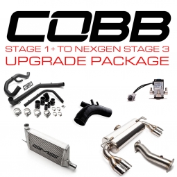 COBB Stage 1+ to NexGen Stage 3 Power Package Upgrade (Quad Tip), '08-'15 EVO X