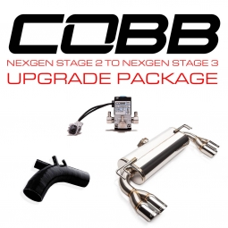 COBB NexGen Stage 2 to NexGen Stage 3 Power Package Upgrade (Quad Tip), '08-'15 EVO X
