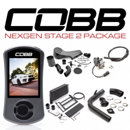 COBB NexGen Stage 2 Redline Carbon Fiber Power Package w/ Black TMIC, '15-'21 WRX