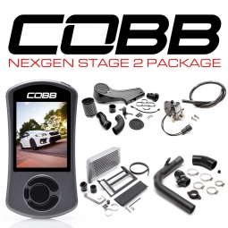 COBB NexGen Stage 2 Redline Carbon Fiber Power Package w/ Silver TMIC, '15-'21 WRX