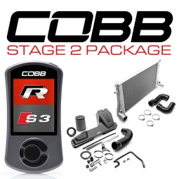 COBB Stage 2 Redline Carbon Fiber Power Package w/ DSG /S Tronic Flashing, '15-'19 Golf R