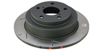 DBA 4000 Series Rear Slotted Rotors, "H6" Upgrade