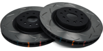 DBA 4000 Series Front Slotted Rotors, 2004+ STi