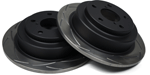DBA Street Series Rear Slotted Rotors, 2008 WRX