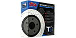 DBA "Street Series" Rear Rotors (Slotted, Price Per Pair!), '02-'07 WRX w/ Rear Brembo Swap