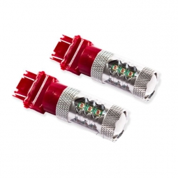 Diode Dynamics 3157 XP80 LED Bulbs (Red, 510 Lumens, Pair), '00-'17 Focus