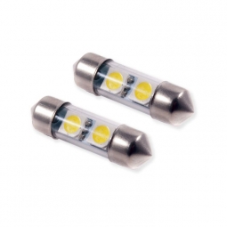 Diode Dynamics 31mm SMF2 LED Map Light Bulbs (24 Lumens, Warm White, Pair), '15-'21 WRX & STi