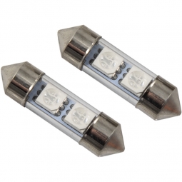 Diode Dynamics 31mm SMF2 LED Map Light Bulbs (24 Lumens, Red, Pair), '15-'21 WRX & STi