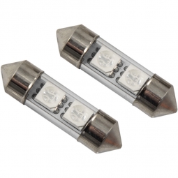 Diode Dynamics 31mm SMF2 LED Map Light Bulbs (24 Lumens, Amber, Pair), '15-'21 WRX & STi