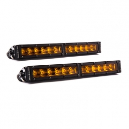 Diode Dynamics SS12 12" LED Light Bars (Driving, Amber/2000K, Pair/2)
