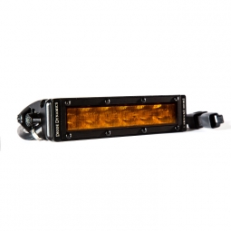 Diode Dynamics SS6 6" LED Light Bar (Wide, Amber/2000K, Single)