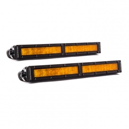 Diode Dynamics SS12 12" LED Light Bars (Wide, Amber/2000K, Pair/2)