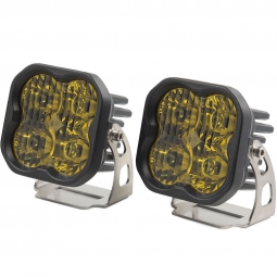 Diode Dynamics Worklight SS3 LED Pods Sport Driving Standard (Yellow, Pair)