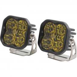 Diode Dynamics Worklight SS3 LED Pods Pro Driving Standard (Yellow, Pair)