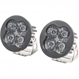 Diode Dynamics Worklight SS3 LED Pods Sport SAE Driving Round (White, Pair)