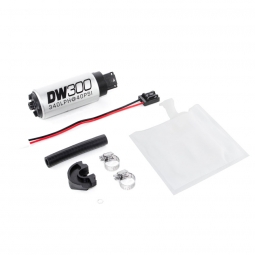 DeatschWerks DW300 320LPH Fuel Pump w/ Install Kit, '02-'07 WRX & STi